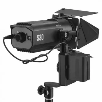 Godox S30 LED-Fokussier Leuchte mit SA-08
