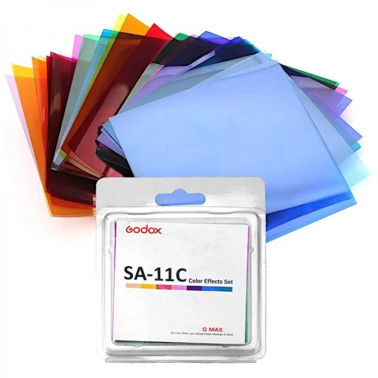 Godox set de filtros de color  SA-11C para S30