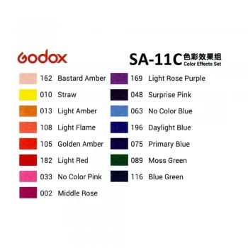 Godox Color Effects Set SA-11C for S30