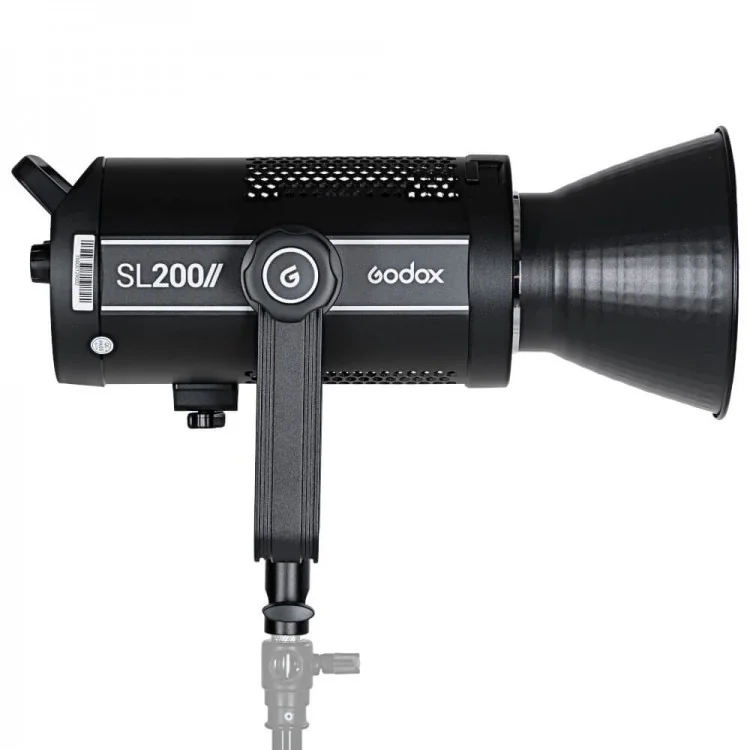 REGNO Unito GODOX SL200II 200w LED Luce video con Bowens NiceFoto 90cm Deep Softbox 