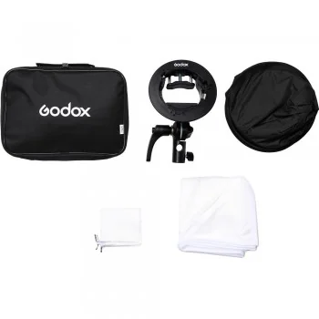 Godox SGUV6060 Outdoor Flash Kit S2 bracket Softbox