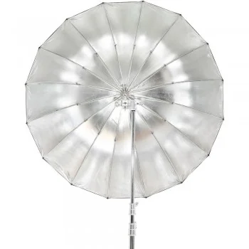 Godox UB-130S guarda-chuva parabólico prateado