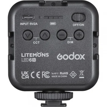 Godox LED6BI Panel LED Bi-Color 3200-6500K