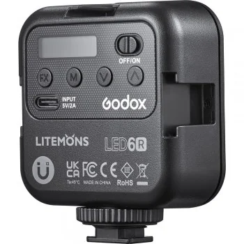 Godox LED6R Litemons RGB Pocket-Size LED Video Light