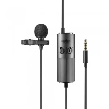Godox LMS-60G Microphone Lavalier omnidirectionnel (6 m) avec gain standard