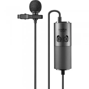 Godox LMS-60G Microphone Lavalier omnidirectionnel (6 m) avec gain standard