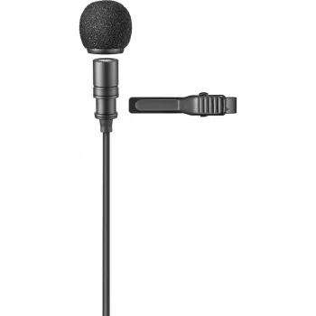 3.5mm Mini Casque Microphone Lapel Lavalier Clip Microphone Studio Mic 