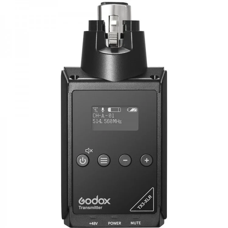 Godox TX3-XLR Plug-On XLR Transmitter