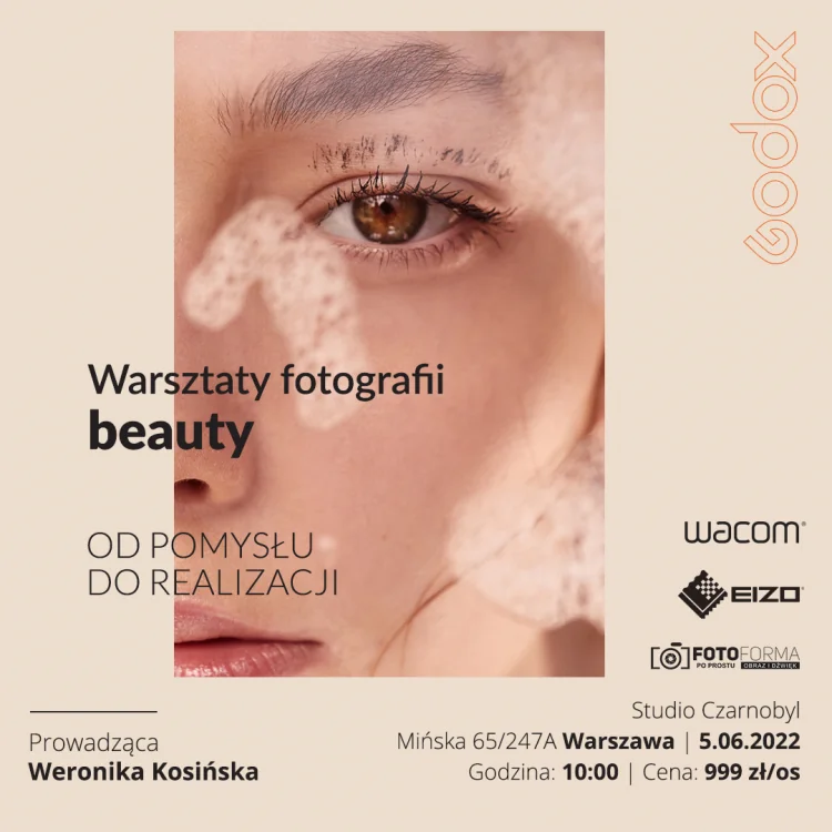 Workshop - Beauty Photography with Weronika Kosińska