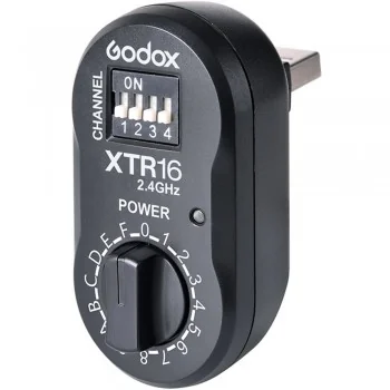 Kit Flash Godox XT16 Transmissor e Receptor 2,4 GHz