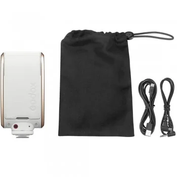 Godox Lux Senior Retro Camera Flash (White)