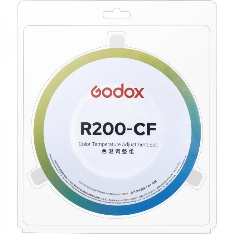 Godox R200-CF Kleurengelfilterkit (voor R200 Ringflitserkop)