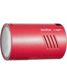 Lampa błyskowa Godox AD100Pro plenerowa (czerwona)