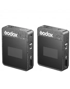 Godox MoveLink II M1 Sistema Compacto de Microfone Digital Sem Fio (Preto)