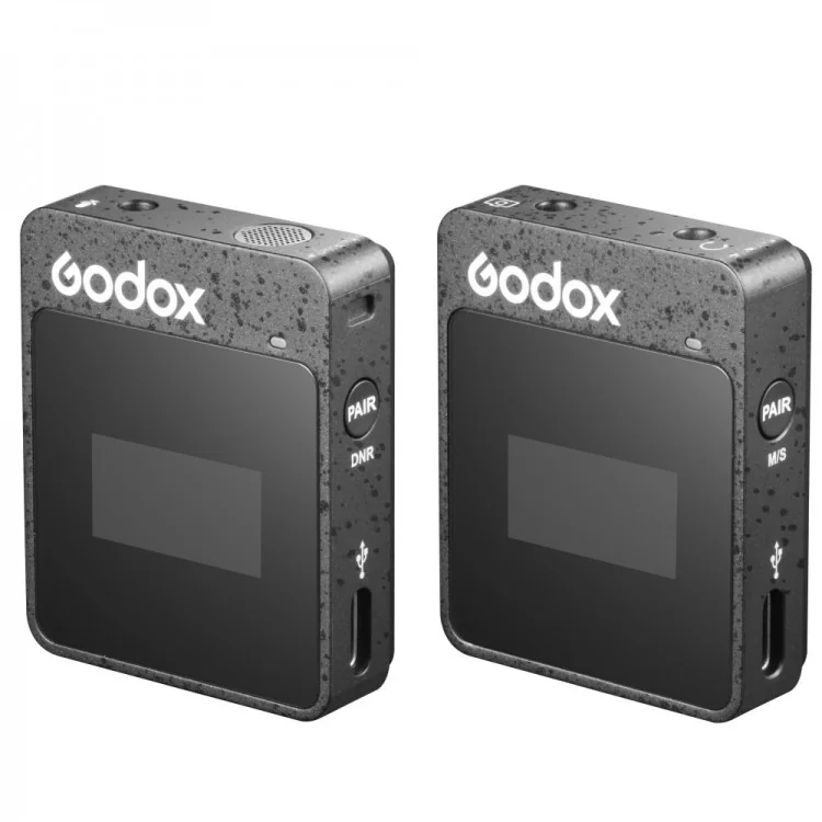Godox MoveLink II M1 Kompakt Trådlöst Digitalt Mikrofonsystem (Svart)