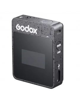 Godox Movelink II M2 Sistema microfonico wireless a 2,4GHz compatto (Nero)