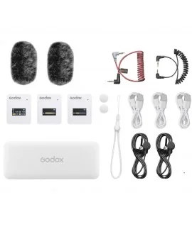 Godox Movelink II M2 2,4GHz Drahtlos-Mikrofonsystem (Weiß)