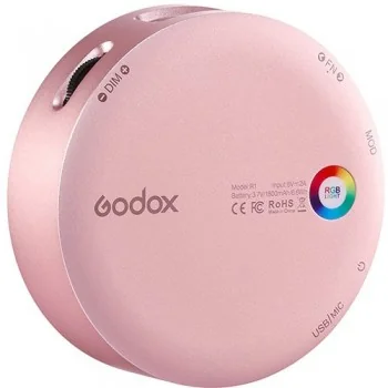 Godox R1 mini lampa RGB (różowa)