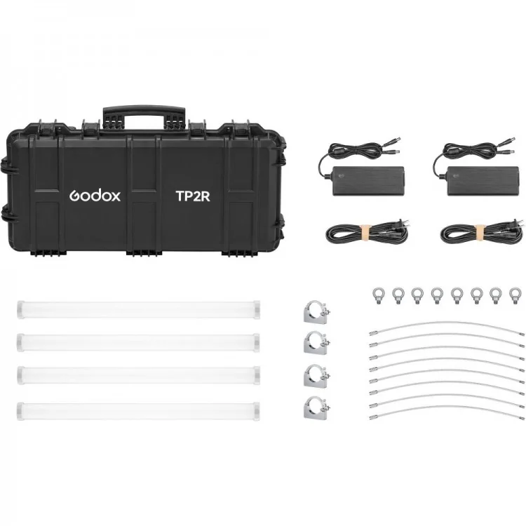 Godox Pixel Tube Kit TP2R-K4 Trådlös RGBWW-rör x4 (60 cm)