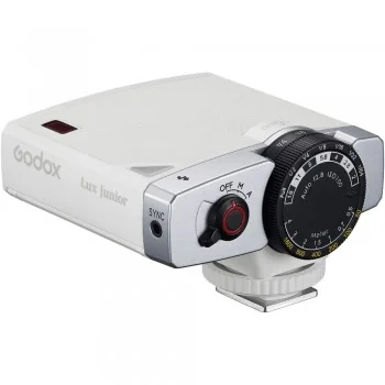 Godox Lux Junior Retro Camera Flash (Blanco)