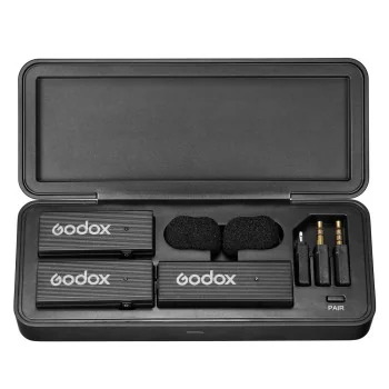 Godox MoveLink Mini LT Kit 2 (Classic Black) 2,4 GHz (Lightning)