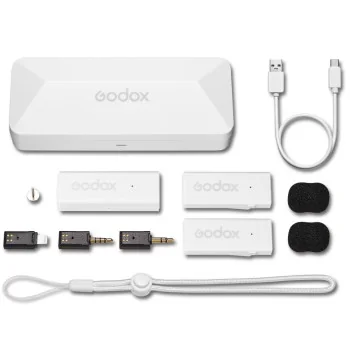 Godox MoveLink Mini LT Kit 2 (Cloud White) 2,4 GHz (Blixt)