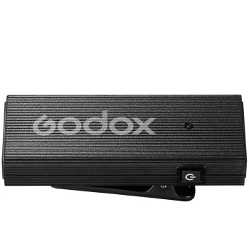 Godox MoveLink Mini UC Kit 1 (Preto Clássico) Sistema de Microfone 2,4 GHz
