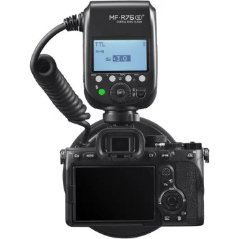 Godox MF-R76S+ Makroringblixt för tandfotografering för Sony