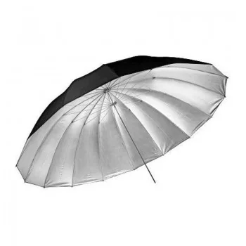Paraguas GODOX UB-L3 60 negro plateado grande 150cm