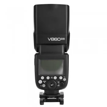 Flash a slitta Godox Ving V860II Speedlite per fotocamere Nikon