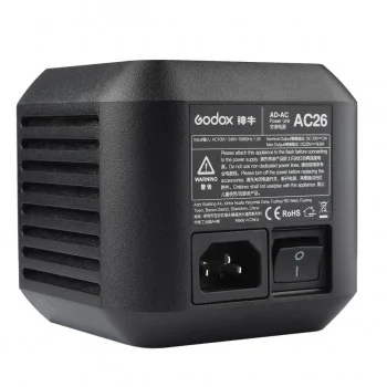 Adaptador de CA Godox AC26 para AD600Pro