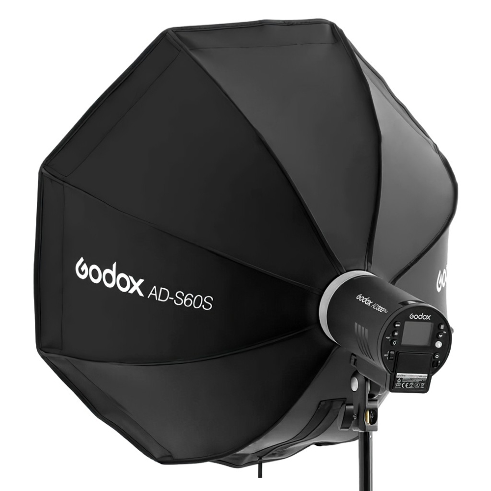 Godox AD-S60S tragbare Softbox 60 cm Godox Halterung für AD400Pro AD300Pro Blitz-Monolight 