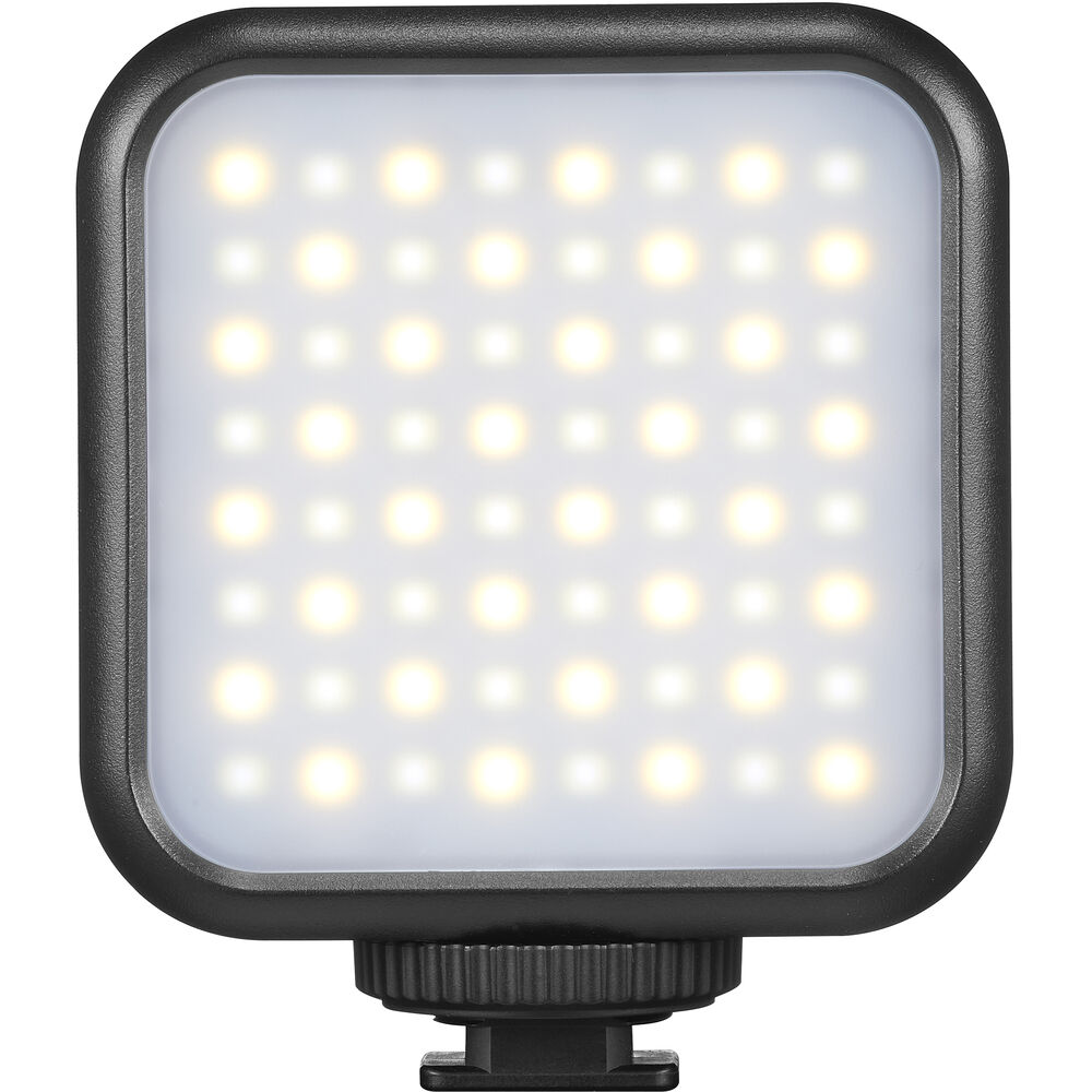 2X Godox LITEMONS LED6Bi Bi-Color LED Videolicht Leuchte mit Akku 3200K-6500K 