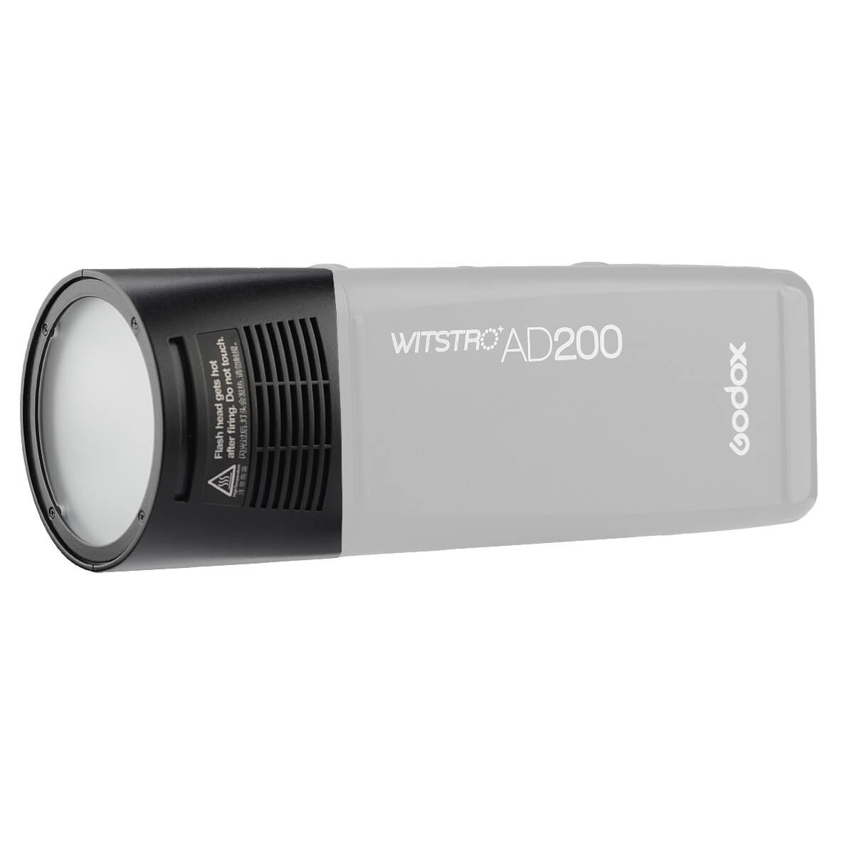 Godox H200R Ring Flash Kopf mit 200Ws Starke Power und natürliche Lichteffekte für Godox AD200 Pocket Flash Licht und Portable die gleichmäßige und weiche Lichteffekte für die Aufnahme bietet